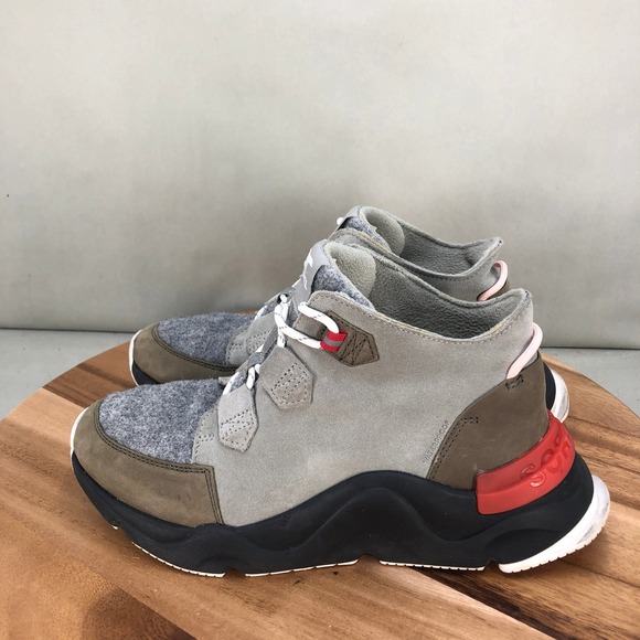 Sorel Gray and Brown Ankle Boots - Picture 3 of 8